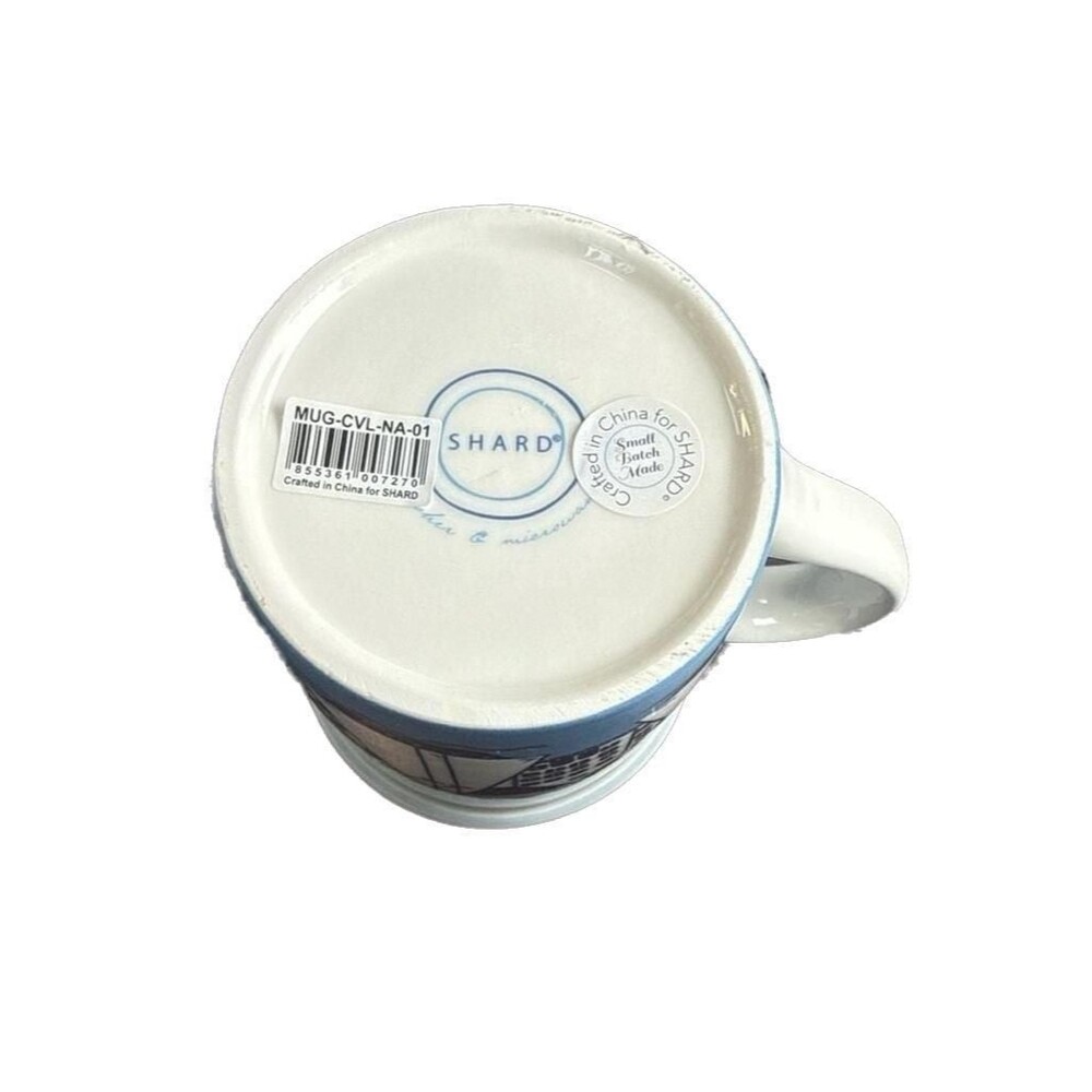Shard at Home Coastal Village 14oz Mug, Set of 2, Small Batch Made - Picture 2 of 6
